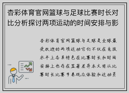 杏彩体育官网篮球与足球比赛时长对比分析探讨两项运动的时间安排与影响